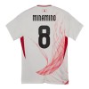 Maglia ufficiale Giappone Minamino 8 Trasferta 2024-25 per Uomo